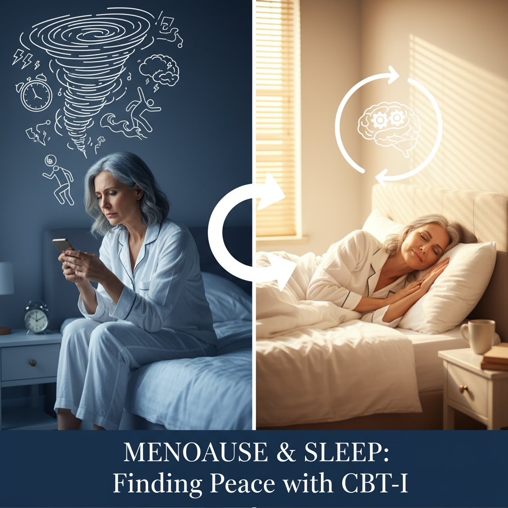 Menopause & Sleep Issues: How CBT-I Can Help
